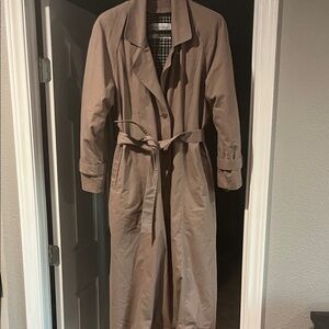 London Fog Brown Trench Coat
